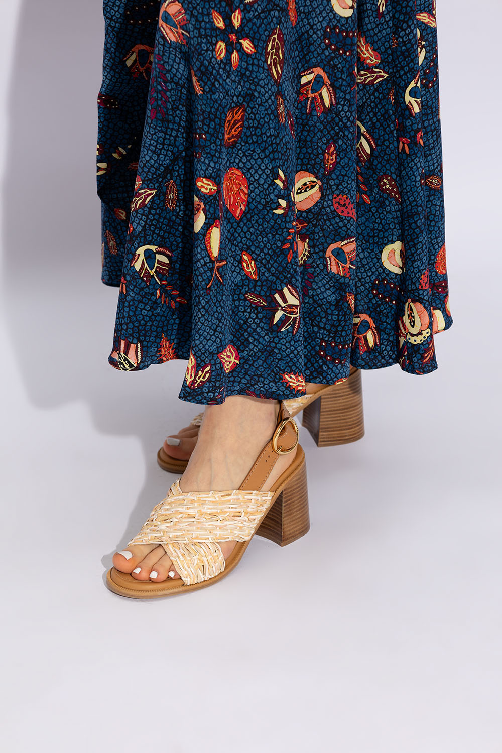 SchaferandweinerShops Zambia - Brown 'Jaicey' heeled sandals